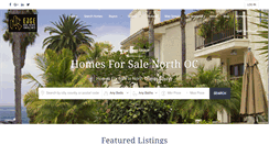 Desktop Screenshot of homesforsalenorthoc.com